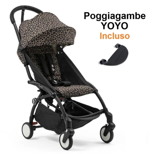 Stokke Passeggino Yoyo 3 Leopard con Poggiagambe