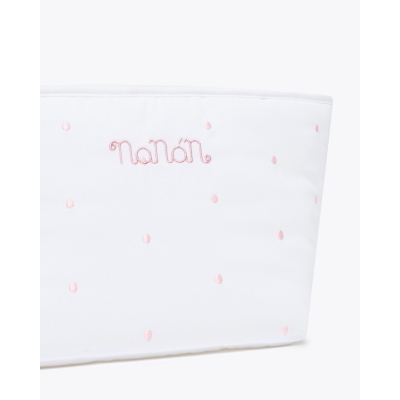 Nanan Cesto Porta Oggetti Sweet Dots Rosa