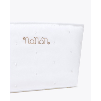 Nanan Cesto Porta Oggetti Sweet Dots Bianco