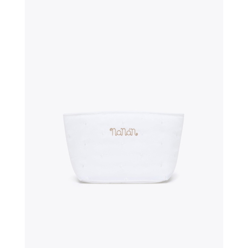 Nanan Cesto Porta Oggetti Sweet Dots Bianco