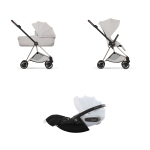 Trio Cybex Mios Chrome City Grey con ovetto Cloud S Style Misty Grey