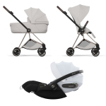 Cybex Trio Mios Style Champagne Gold-City Grey con Cloud S i-Size