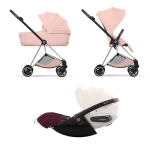 Cybex Trio Mios Style Chrome-Peach Pink con Cloud S I-Size 