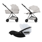 Cybex Trio Mios Style Matt Black-City Grey con Cloud S I-Size