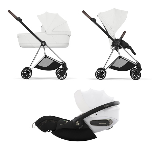 Cybex Trio Mios Style Chrome-Off White con Cloud S I-Size