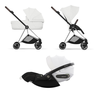 Cybex Trio Mios Style Chrome-Off White con Cloud S I-Size