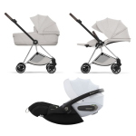 Cybex Trio Mios Style Chrome-City Grey con Cloud S I-Size