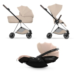 Cybex Trio Mios Style Chrome-Cozy Beige con Cloud S I-Size