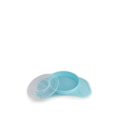 Twistshake Click-Mat Mini + Plate Pastel Blue 