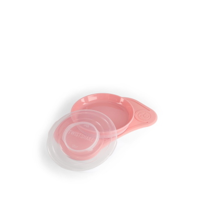 Twistshake Click-Mat Mini + Plate Pastel Pink 