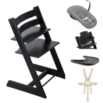 Stokke Seggiolone per neonati Tripp Trapp 5 in 1 Black