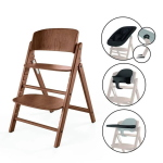Cybex Seggiolone pappa Click & Fold 4 in 1 All Natural Dark