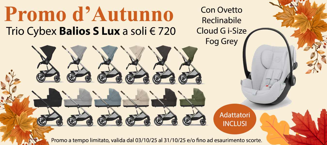 Cybex Trio Balios a soli € 720 