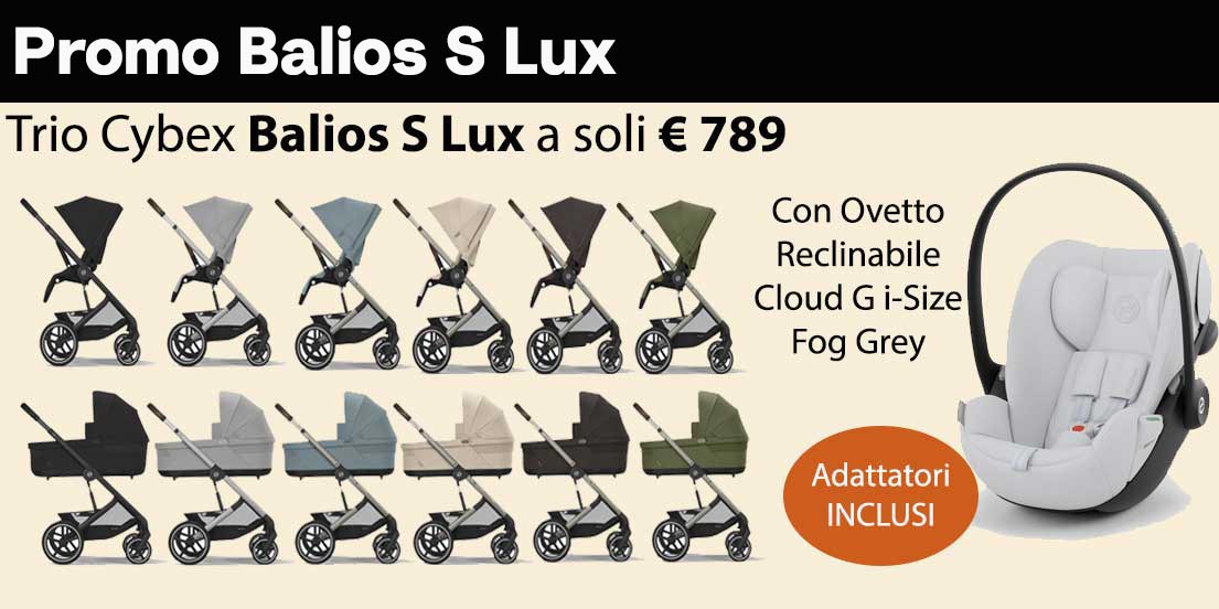Cybex Trio Balios a soli € 789