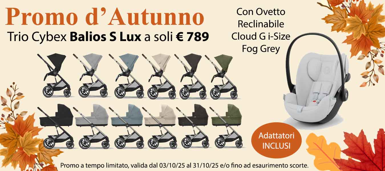 Cybex Trio Balios a soli € 790 
