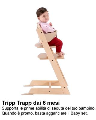 Tripp Trapp dai 6 mesi